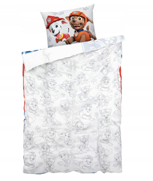 POŚCIEL SATYNOWA 140*200 RED PATROL