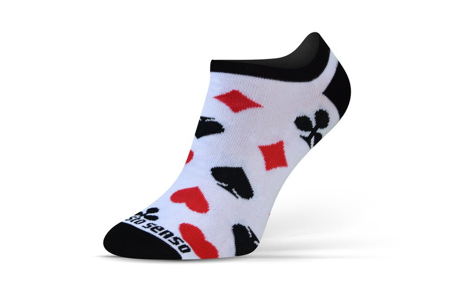 Talia kart skarpety stopki unisex 90% bawełna Finest Cotton Sesto Senso – styl i wygoda