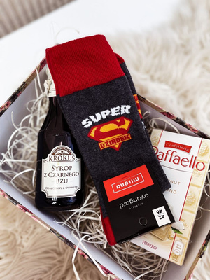 Skarpetki męskie czarne bawełniane