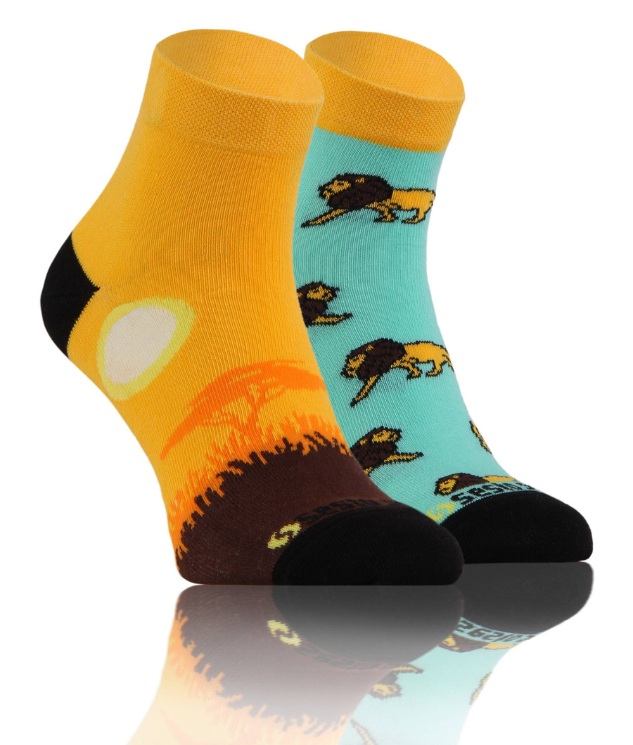 Skarpetki Wzorowane Finest Cotton Krótka