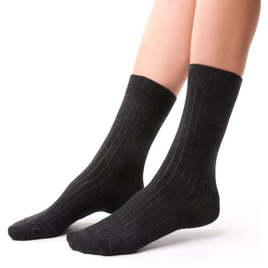 Skarpetki Damskie bezuciskowe z wełny merynosów