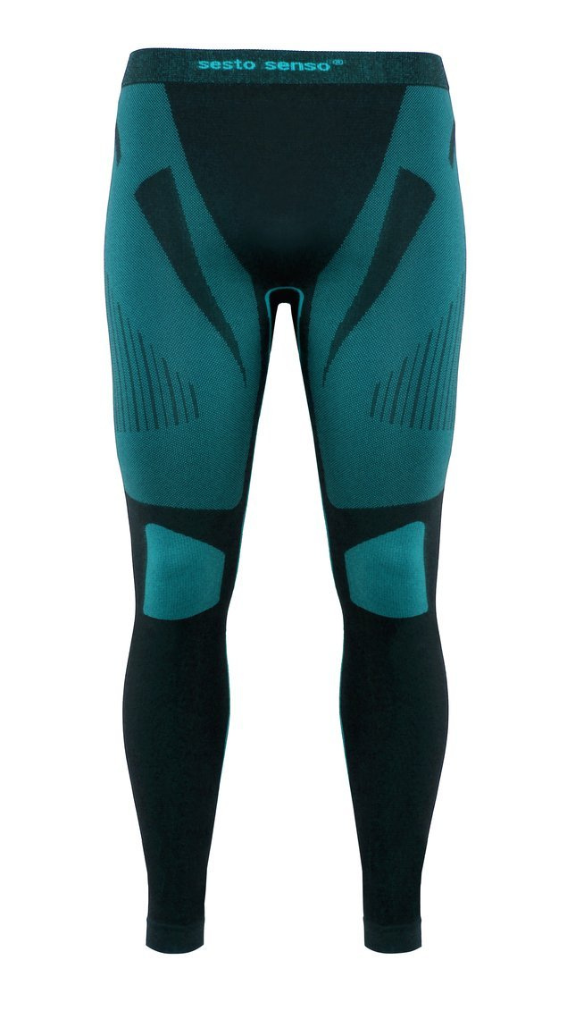 Zielone antyalergiczne spodnie termoaktywne męskie CL17 Sesto Senso – optymalne ciepło i suchość