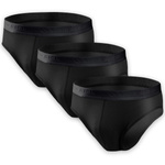 3x Slipy męskie z ozdobna gumą WILD CAT