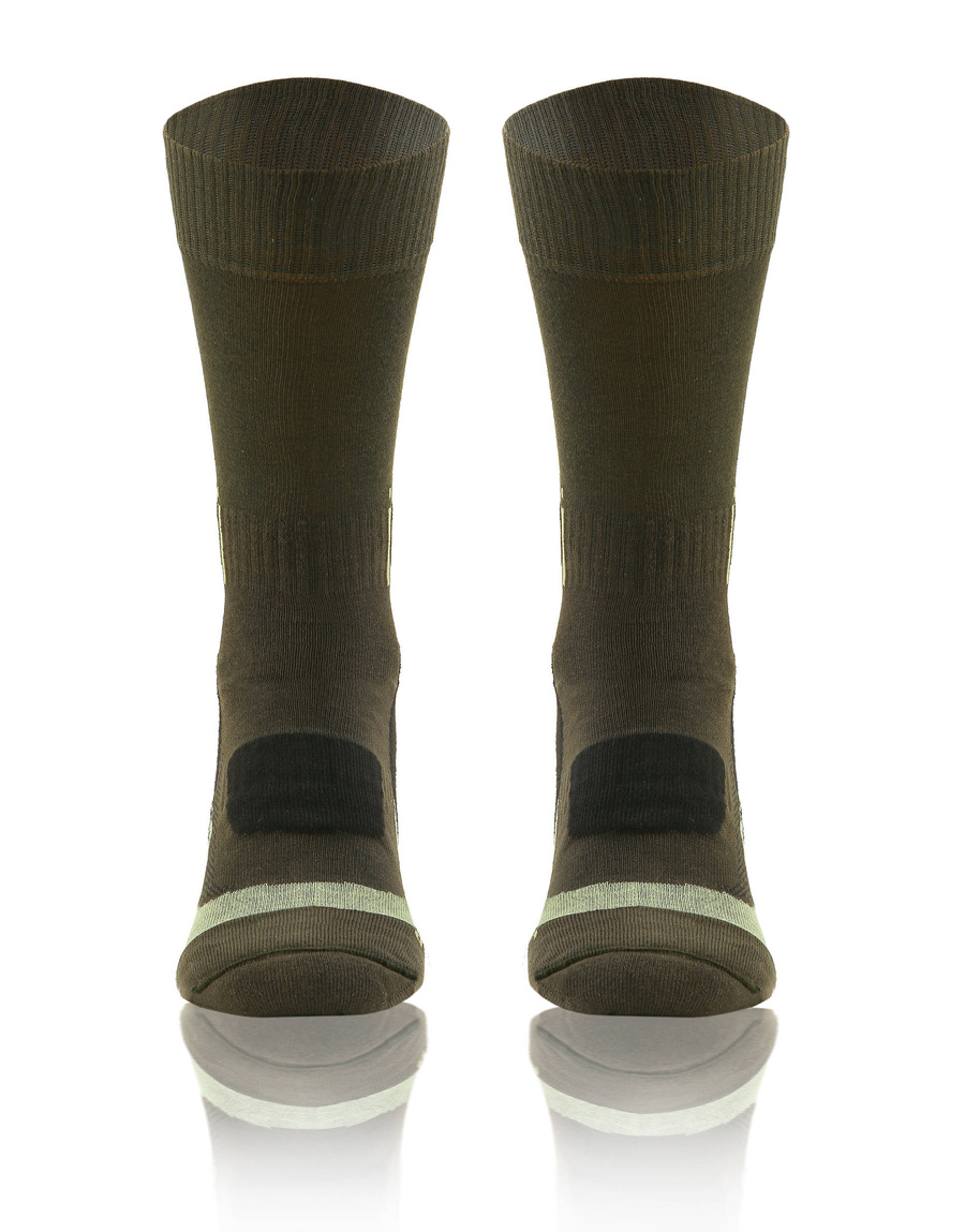 Kolorowe wzmocnione skarpety trekkingowe Trekking Basic Sesto Senso – komfort i ochrona