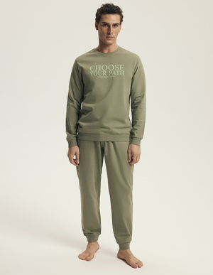 Piżama męska 43484 military