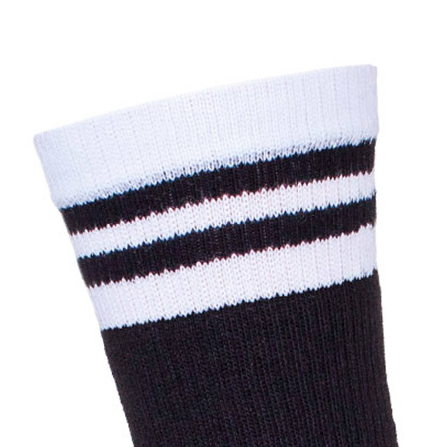 Skarpetki damskie w prążek z paskami