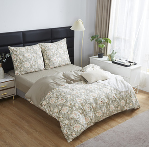 Biała Wzorzysta Pościel Satynowa Model S001 Spod Igły i Nitki – elegancja i komfort