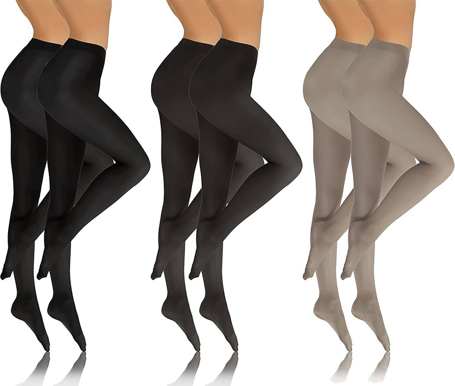 Kolorowe kryjące rajstopy damskie 6-pak 40 DEN Hiver Sesto Senso – idealne na wyjścia