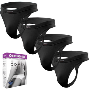 4X Stringi męskie z micromodalu Comix