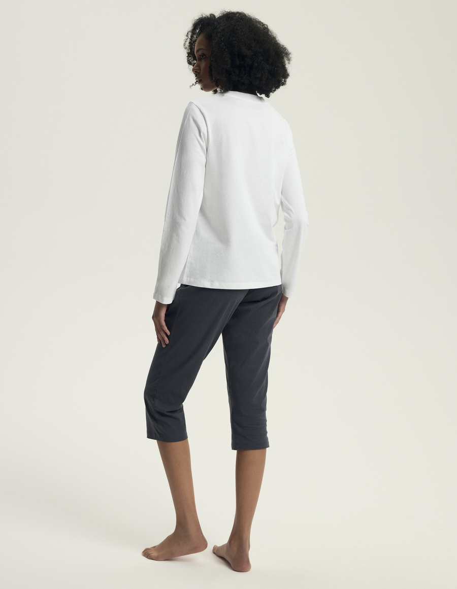 Piżama damska Danna 43686 ecru