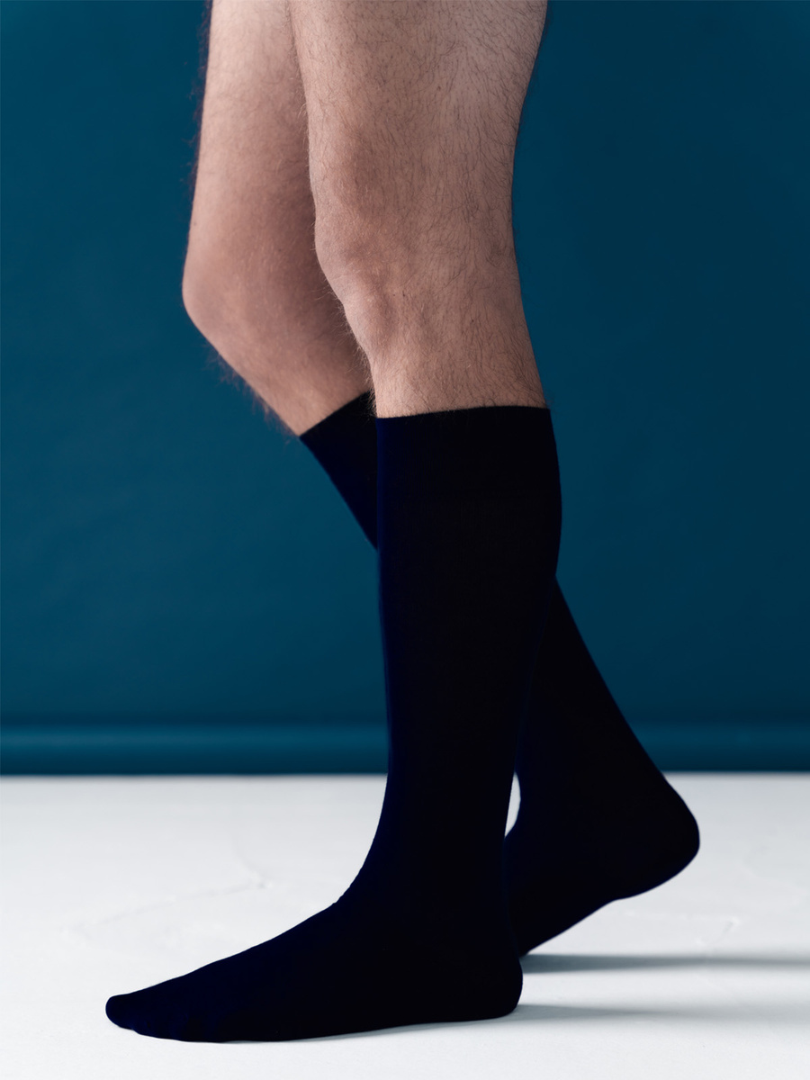 Podkolanówki męskie bawełniane art. 027
