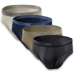 4x Slipy Męskie Bawełniane WILD CAT