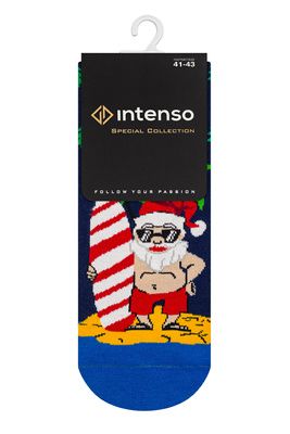 Kolorowe skarpety świąteczne ART. 1887 Intenso