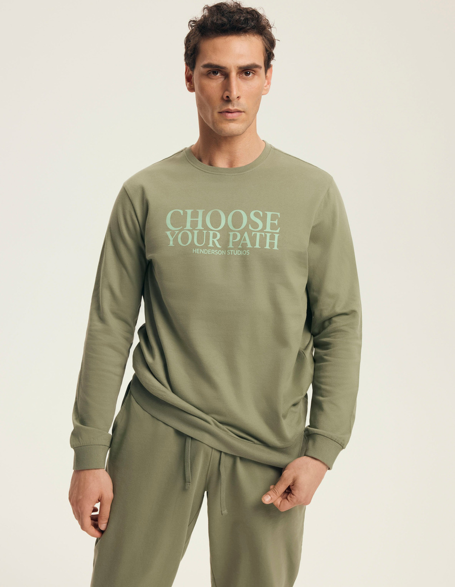 Piżama męska 43484 military