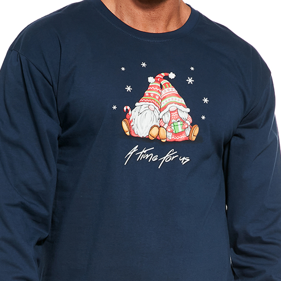 Piżama męska długa bawełniana 115 Cornette