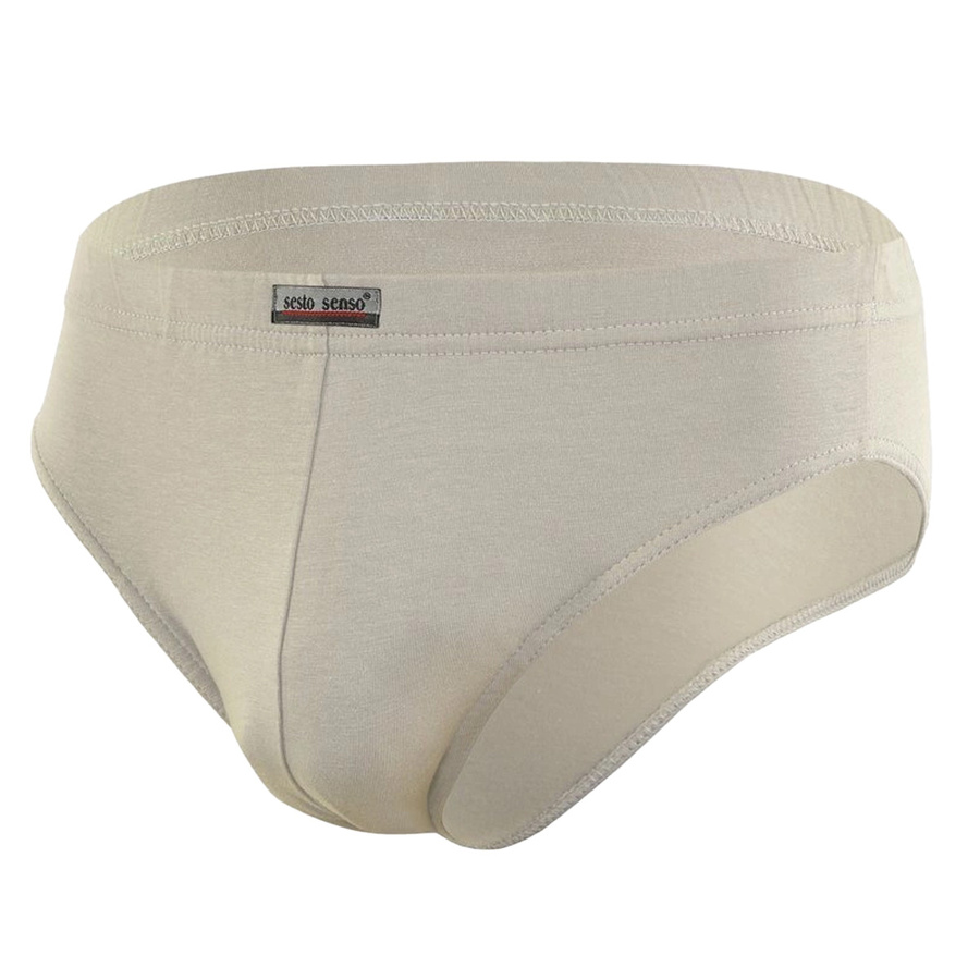 3x Antyalergiczne wyprofilowane slipy męskie LEOPARD 