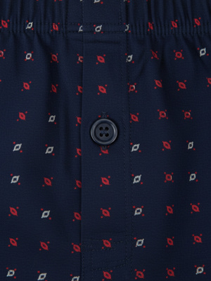 Bokserki Męskie Luźne z Guzikami