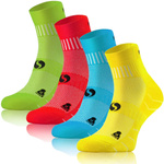 4X Sportowe krótkie skarpety dla biegaczy AMZ