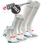 Zestaw 3-pak skarpety sportowe SKB09 SKB11 SKB12 Sesto Senso – idealne dla aktywnych