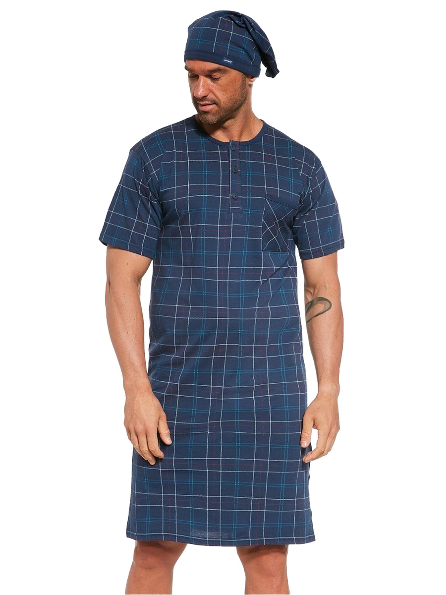 Piżama męska bawełniana Koszula nocna 109 Cornette