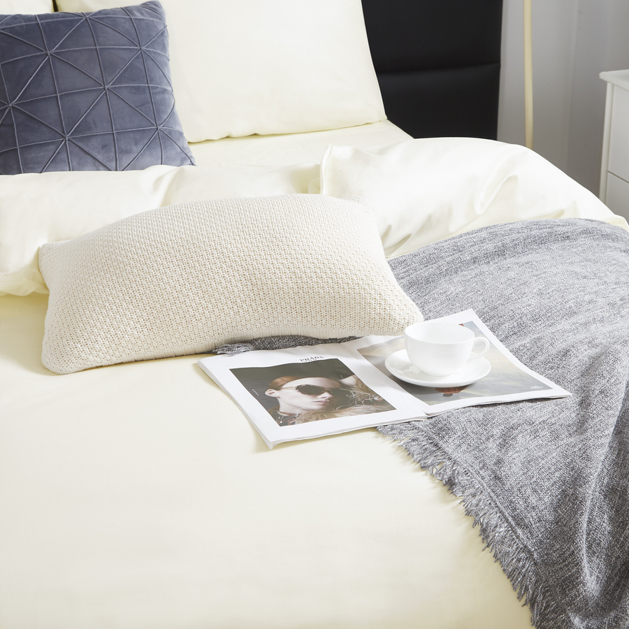 POŚCIEL SATYNA ECRU