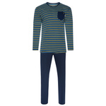 Dwuczęściowa piżama męska długa 100% bawełna Sesto Senso – wygoda na każdą porę roku