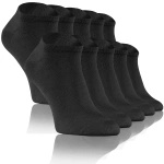 Grafitowe skarpetki stopki damskie męskie 10-pak 76% bambus Sesto Senso – komfort i świeżość