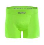 Seledynowe bezszwowe dopasowane bokserki męskie Solar BM07 Sesto Senso – komfort i trwałość.