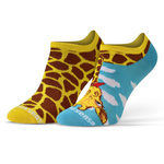 Żyrafa skarpety stopki unisex 90% bawełna Finest Cotton Sesto Senso – styl i wygoda