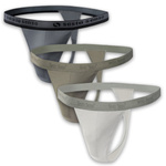 3x Stringi Męskie bawełniane z odkrytą gumą Tiger