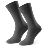 Bambusowe Skarpety Męskie Czarne Komfort 44-46