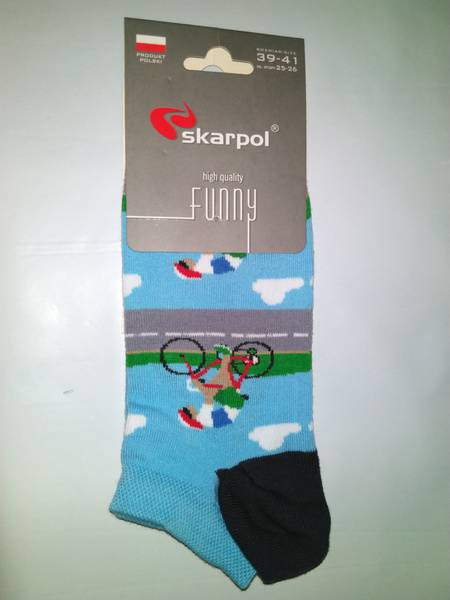 kolorowe stopki FUNNY art. 81 Skarpol 