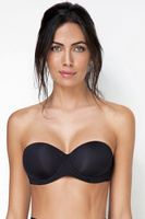 2550 Biustonosz Bardotka, nero/czarny