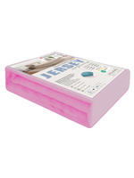 Różowe elastyczne prześcieradło z gumką 80% bawełna Jersey Sesto Senso – komfort snu