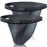 Grafitowe sportowe slipy męskie 95% bawełna Puma Tanga Sesto Senso – komfort i styl.