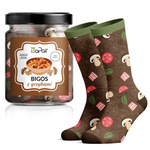 Kolorowe skarpety w słoiku na prezent unisex 90% bawełna aPair – wyrazisty styl