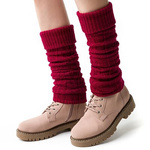 Getry Wełniane Damskie Warkocz Art. 095