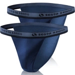 Granatowe sportowe slipy męskie 95% bawełna Puma Tanga Sesto Senso – komfort i styl.