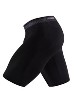 Czarne termoregulacyjne bokserki męskie bambus Performance Atlantic – komfort aktywności.