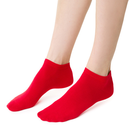 Stopki Damskie Bawełniane Gładkie