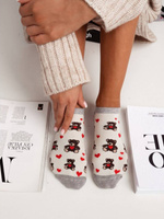 Stopki damskie Misie i Serca